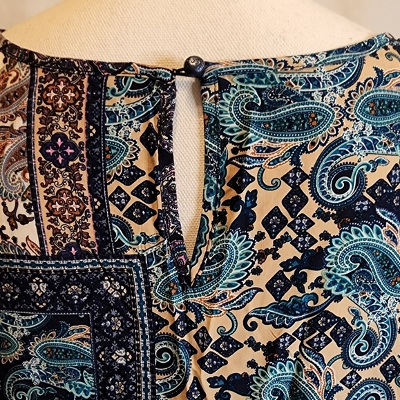 SHEIN Women's Paisley Print Tunic Top - Picture 11 of 13